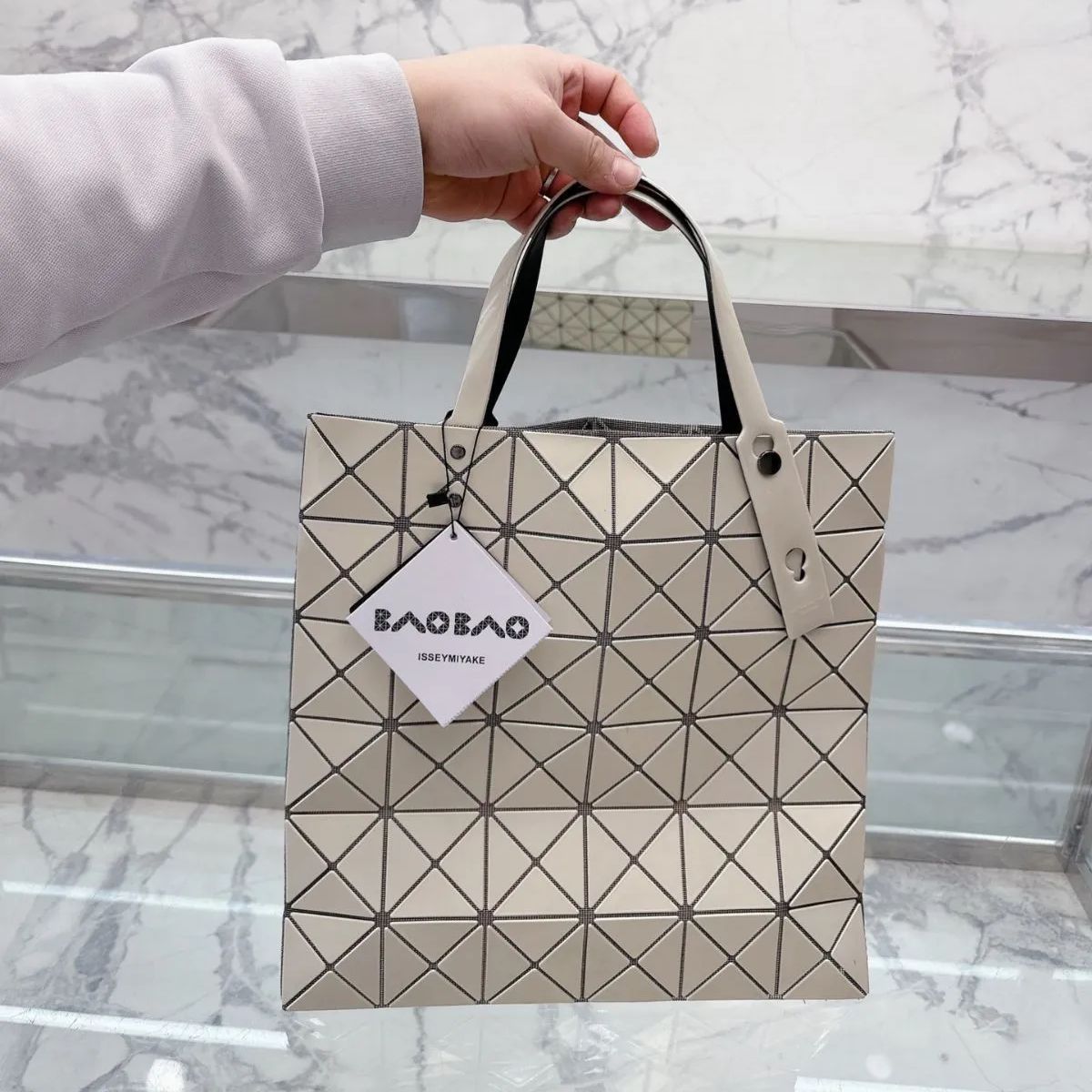 BAOBAO バオバオイッセイミヤケトート バッグ ６ピース×６ピース 新品未使用BAO BAO ISSEY MIYAKE トートバッグ#B