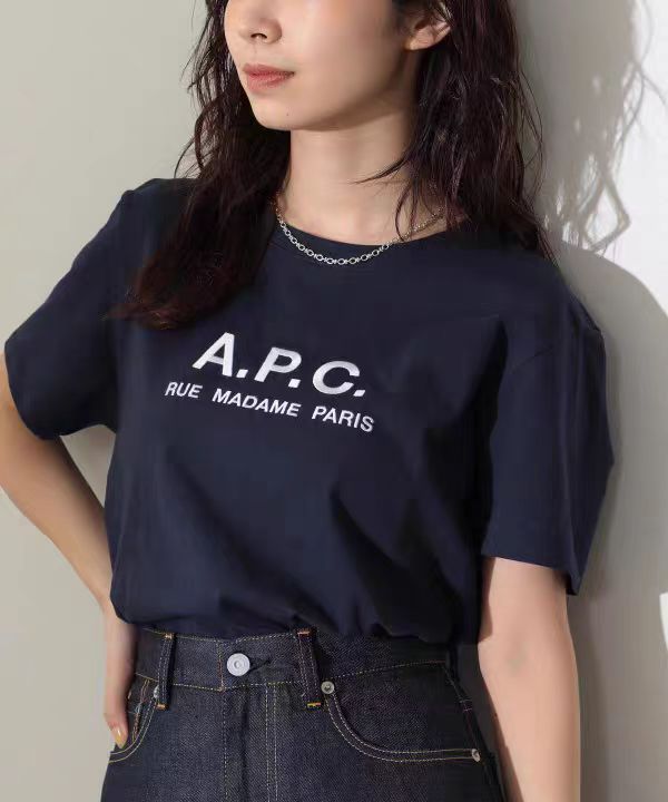 アーペーセー Tシャツ ロゴ 刺繍 フリークスストア a.p.c - メルカリ