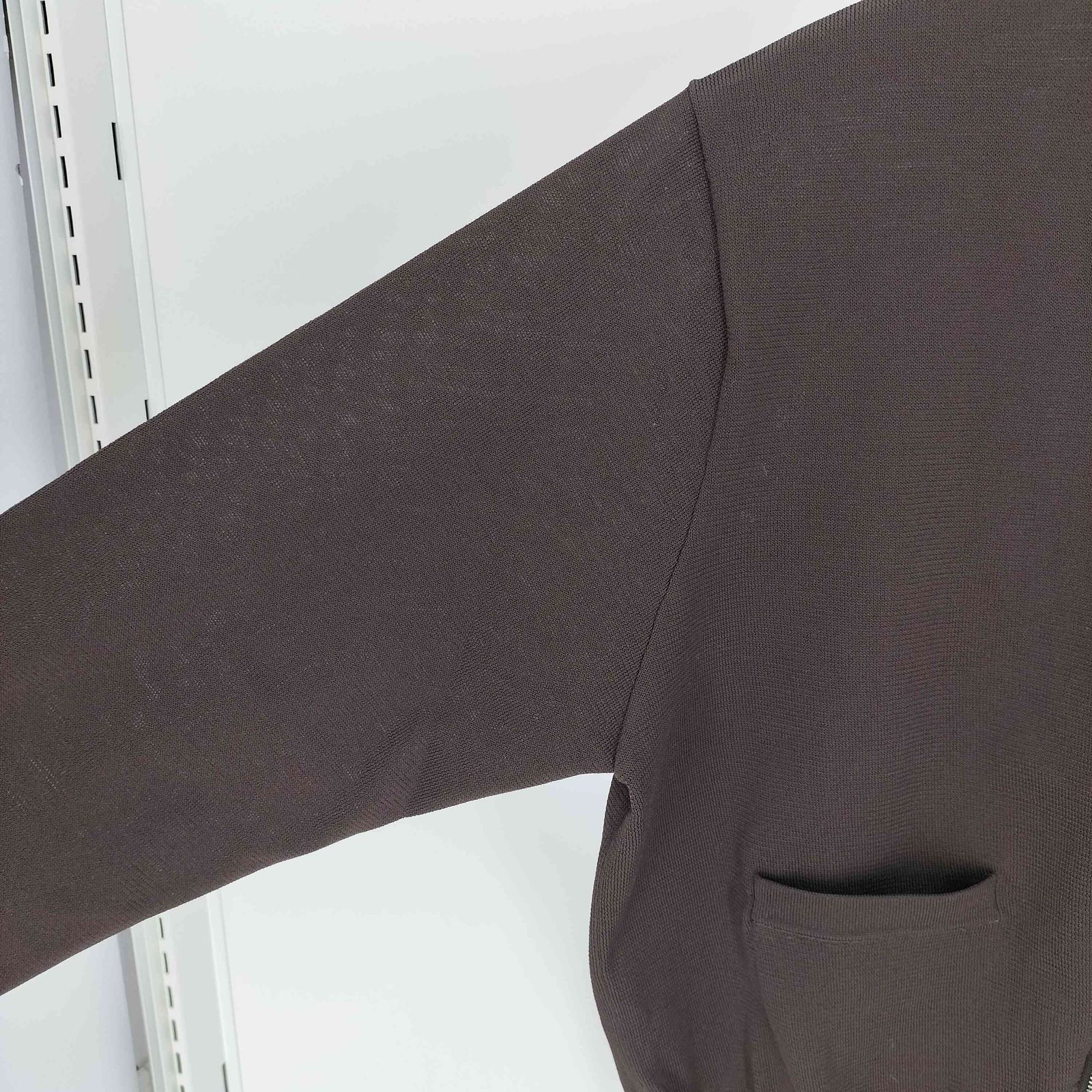 スローブイエナ SLOBE IENA 23SS ニット ショート ブルゾン ジャケット