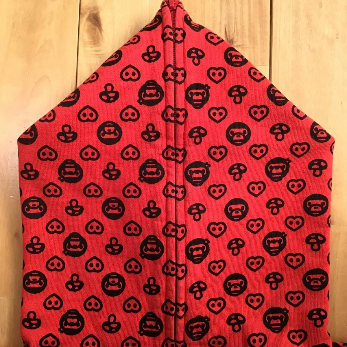 マイロ モノグラム パーカー Mサイズ a bathing ape BAPE milo