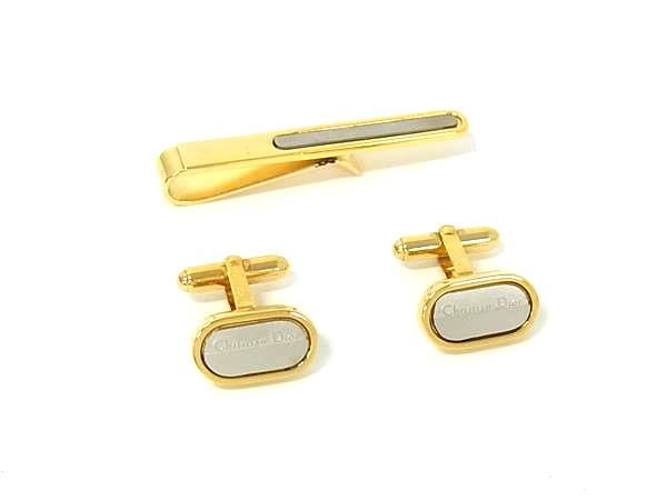 □美品□ ChristianDior クリスチャンディオール カフス