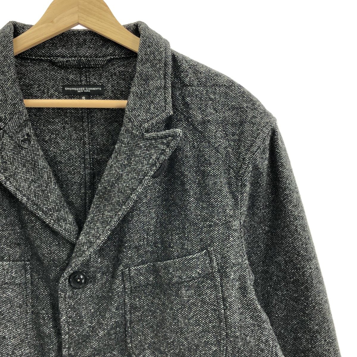 ENGINEERED GARMENTS ヘリンボーン ツイードウールジャケット FWK ENGINEERED GARMENT ツイードジャケット ヘリンボーン柄
