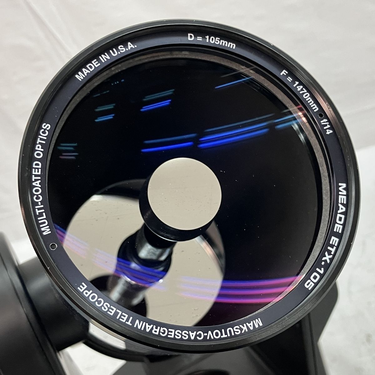 MEADE ミード D=105mm F=1470mm F/14 天体望遠鏡 ETX-105EC 三脚