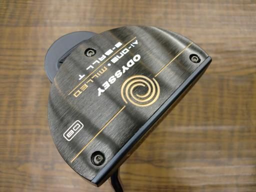 オデッセイ Ai-ONE MILLED 2-BALL T DB 34インチ パター PT STROKE LAB 90 スチール フレックスその他 メンズ 男性用 右利き 右用 Bランク ゴルフクラブ