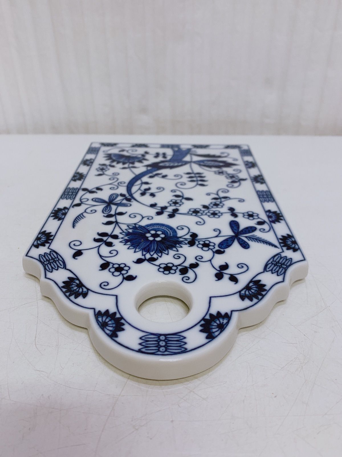 ブルーオニオン カッティングボード ドイツ 名窯マイセン