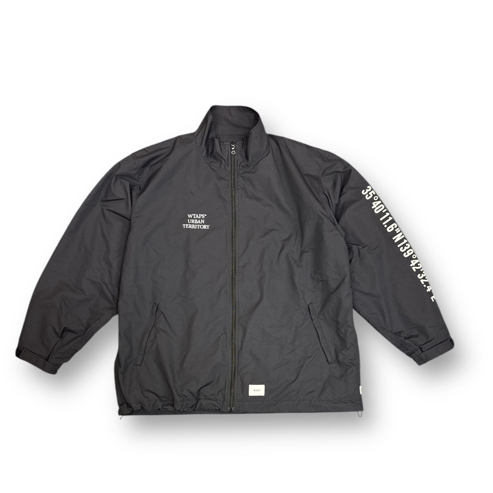 WTAPS 22SS TRACK JACKET NYLON TUSSAH トラックジャケット