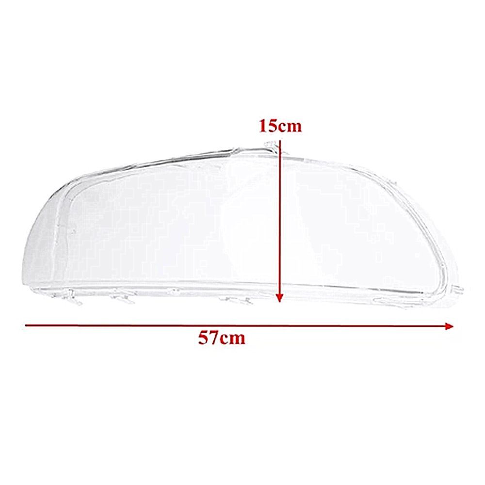 BMW 5シリーズ E39 00-03年式 フロントヘッドライトカバー 透明面罩 高透過率 選べる2タイプ