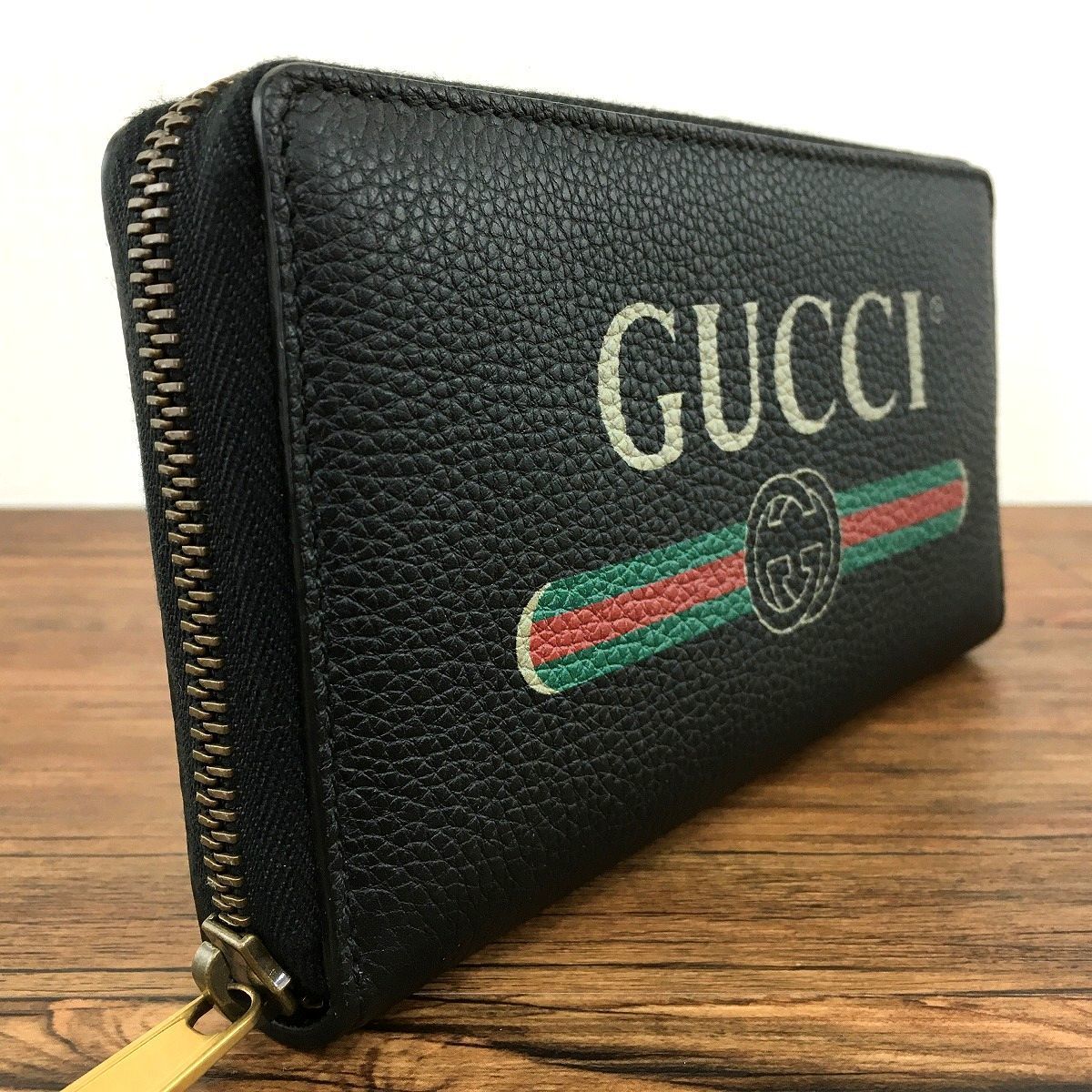 未使用品 GUCCI ラウンドファスナー長財布 496317 266 - 小物