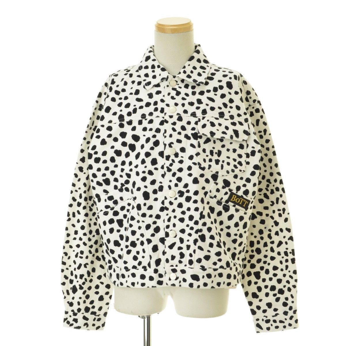 BOTT 23AW Dalmatian Denim Jacketデニムジャケット BOTT】23AW Dalmatian Denim Jacketデニムジャケット - メルカリ