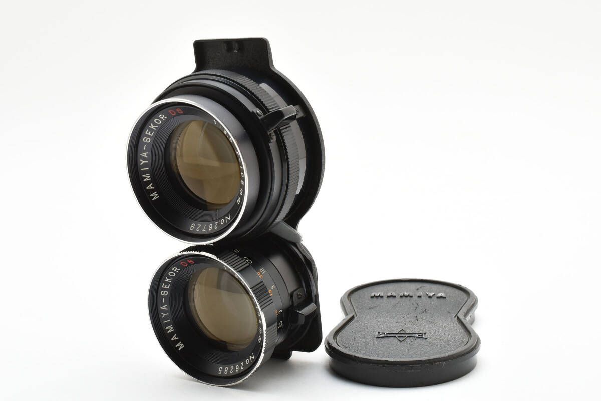上品 マミヤ MAMIYA-SEKOR DS 105mm F3.5 ブルードット 中判レンズ 二眼レフ 3280W0988 012