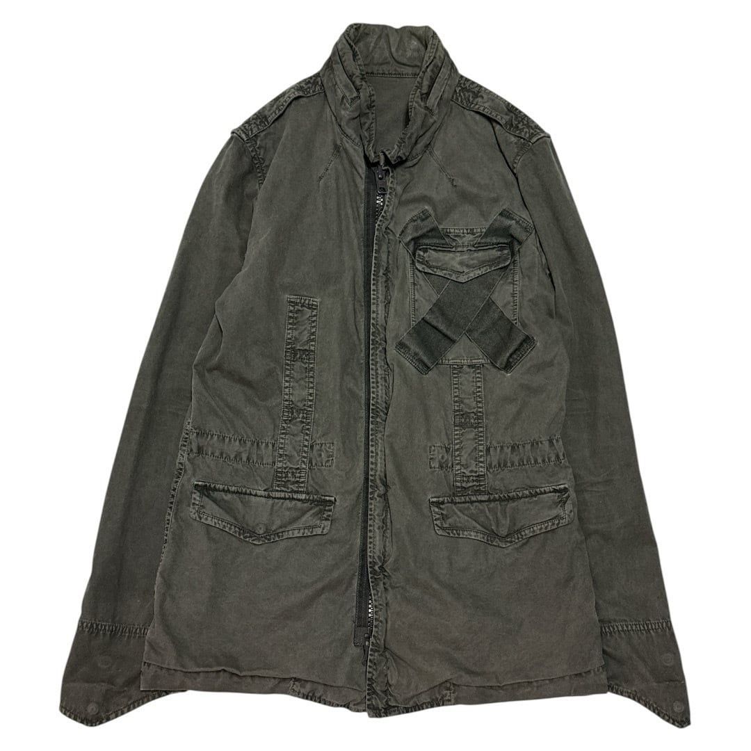 HALB Cross Band Detail Military Jacket
