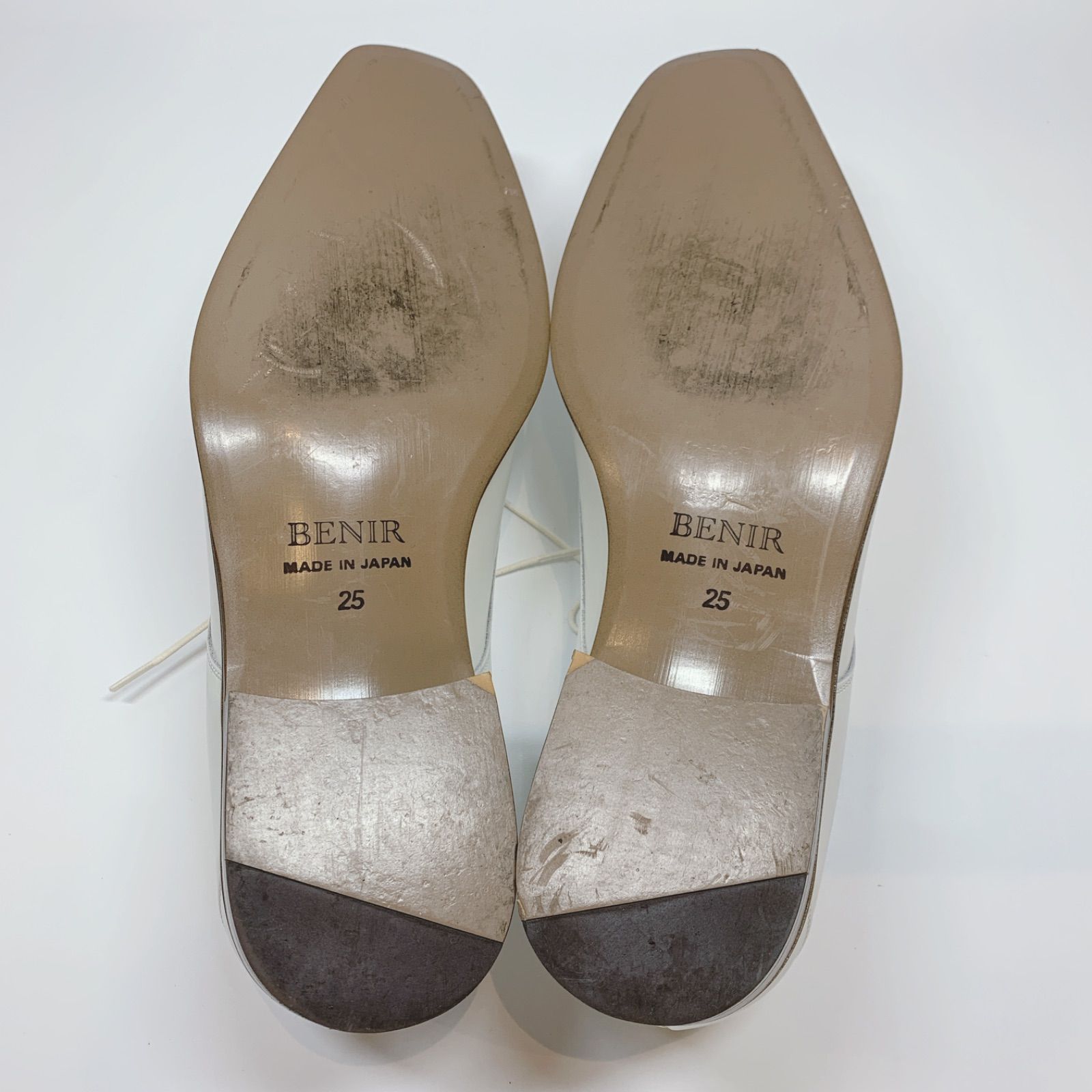 美品〇 BENIR ベニル ウェディングシューズ ドレスシューズ 25 