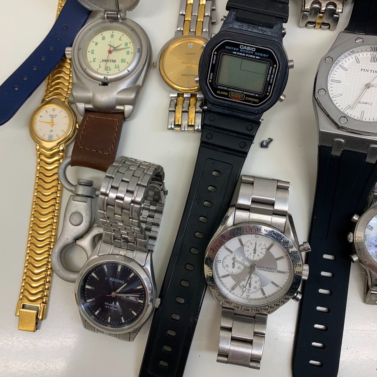 K【クーポンでお得!!】 腕時計 ジャンク まとめ売り ベルト