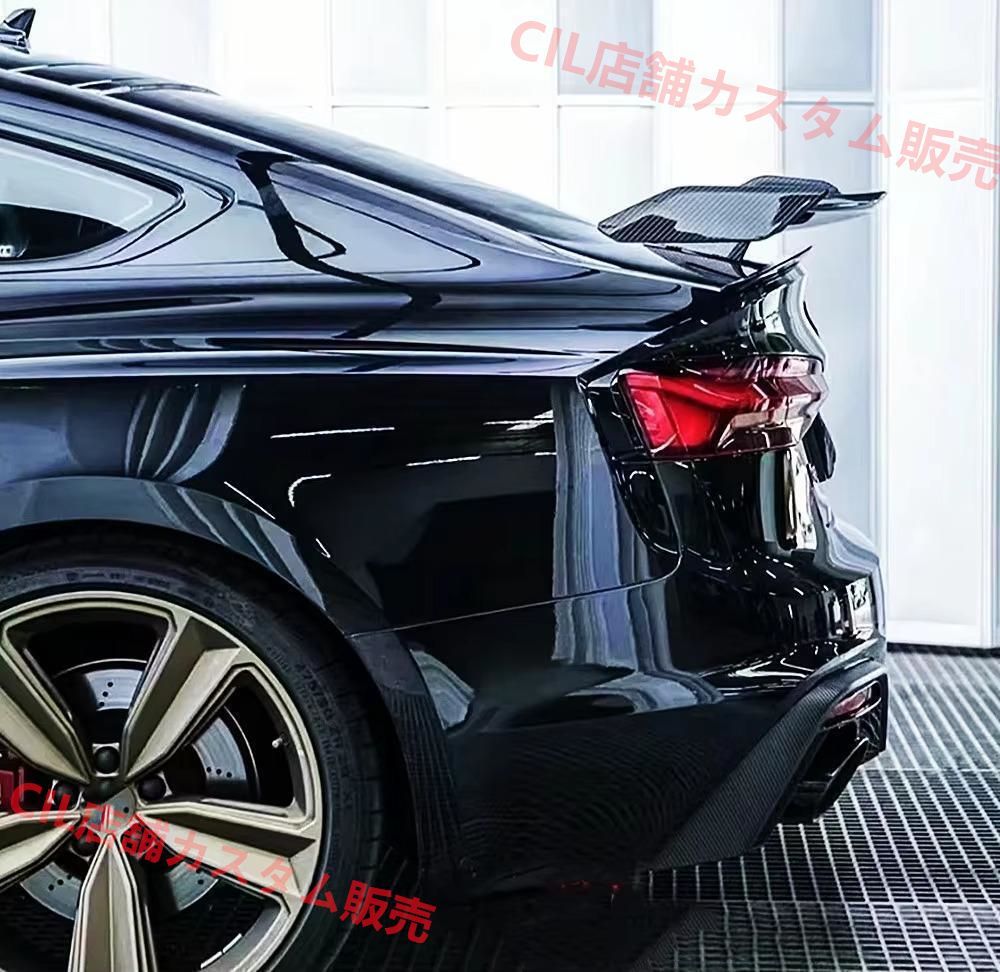 カーボン調 汎用 リアスポイラー リアウイング リヤ カナード BRZ GR86