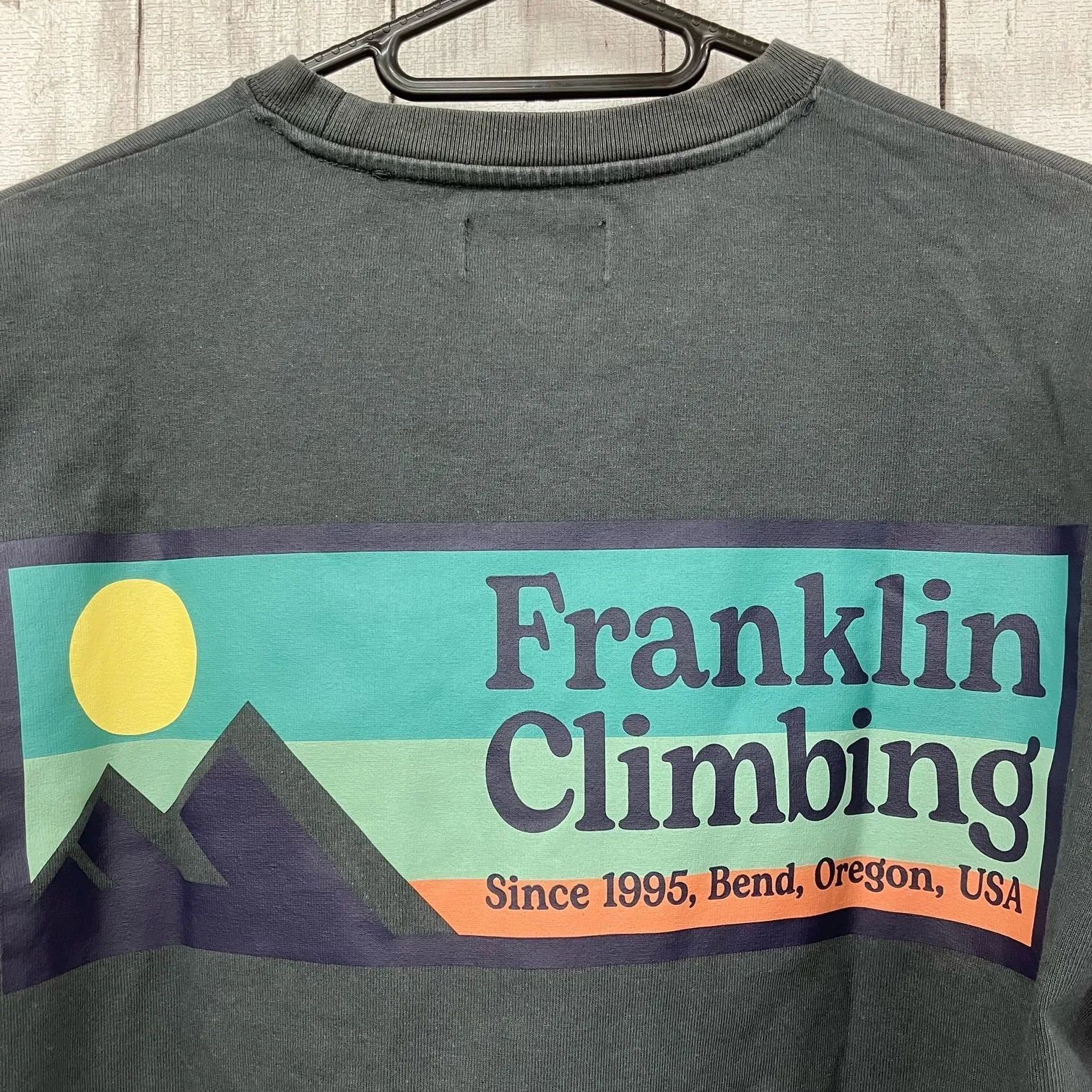 Franklin Climbing 】フランクリン クライミング ロングTシャツ ダーク