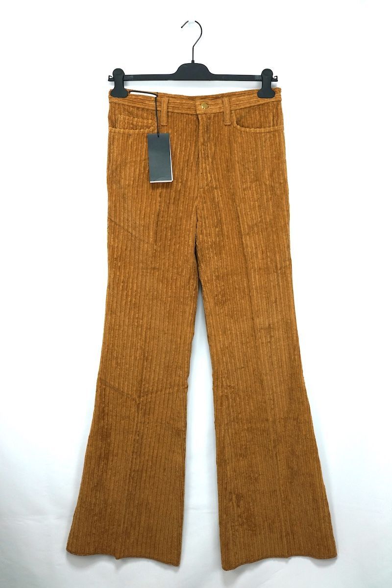 GUCCI グッチ コーデュロイ ワイドパンツ キャメル 32サイズ 626489  