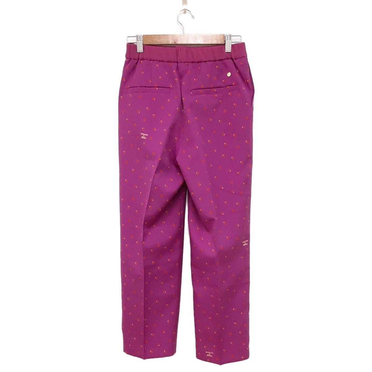 MUVEIL パンツ リンゴ柄 MUVEIL パンツ リンゴ柄