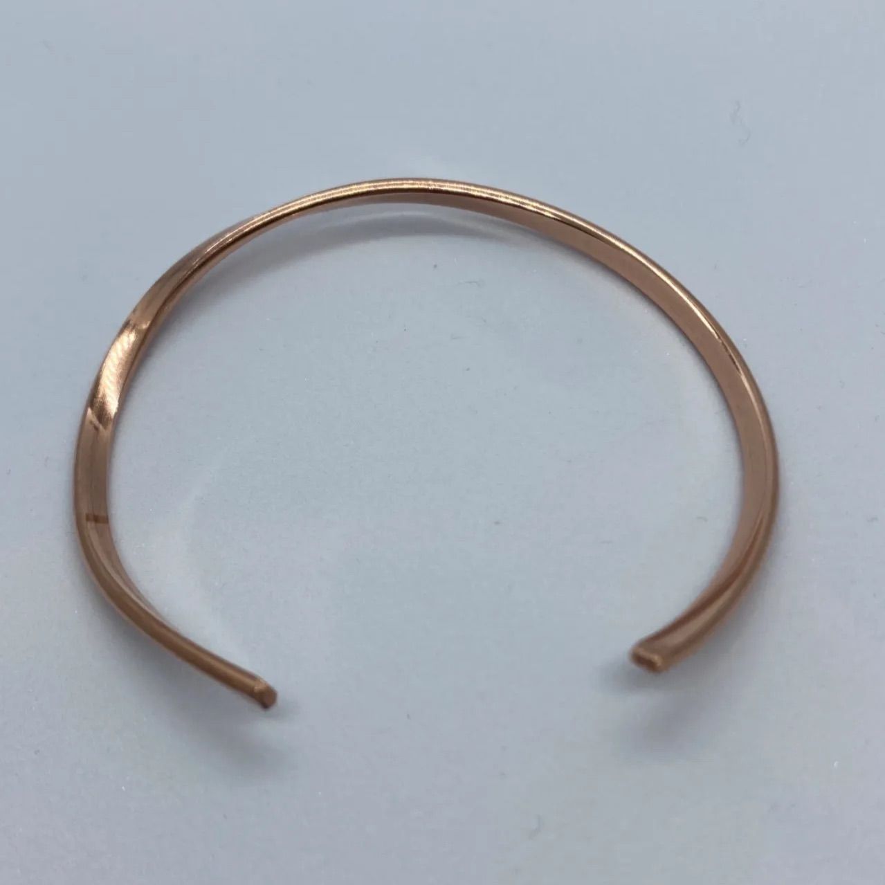 バングル ランダム線（銅）【丸バングル アクセサリー バングル