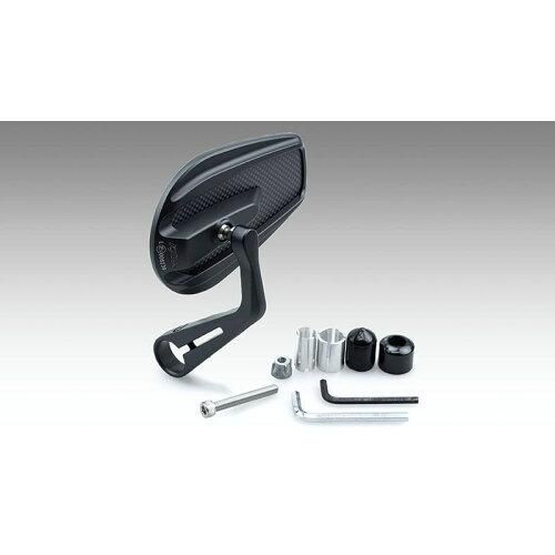 5営業日で発送 KIJIMA キジマ 必ず 前に仕様をご 下さい ミラー TECH11OVL バーエンド BK 203-8094