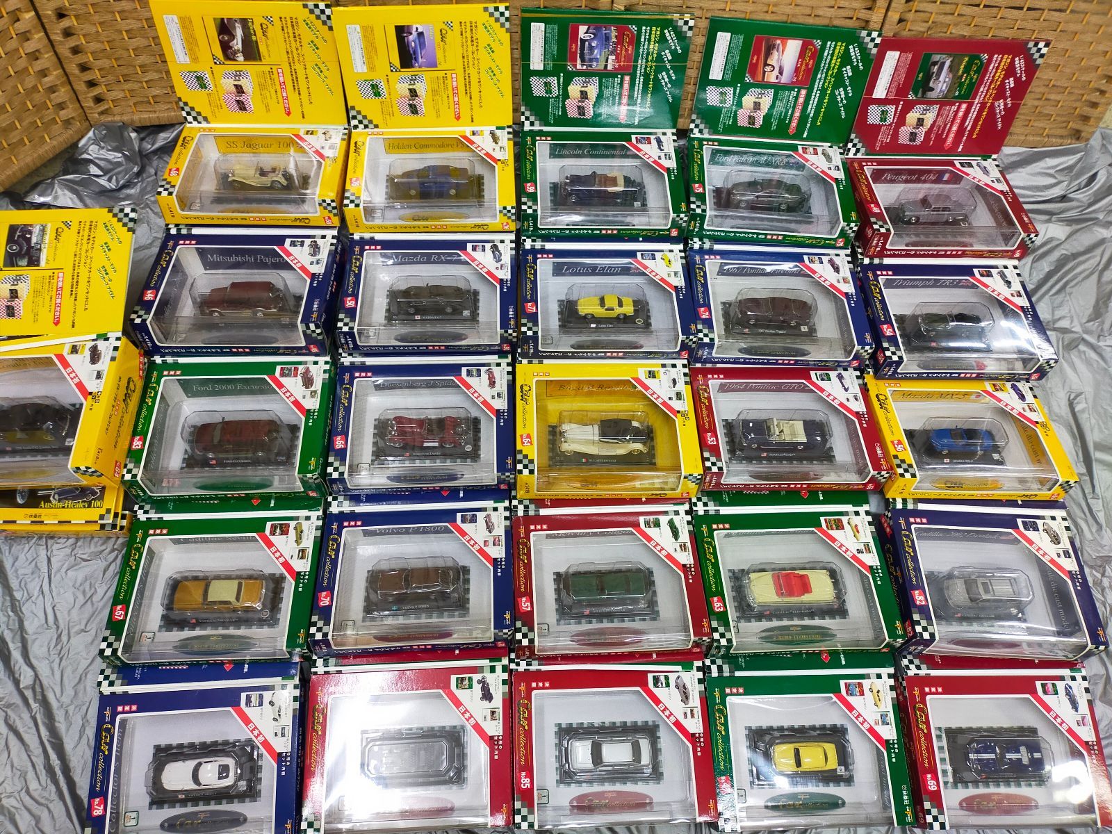 SET0701 週刊デル・プラド・カーコレクション NO.46-85 39個セット