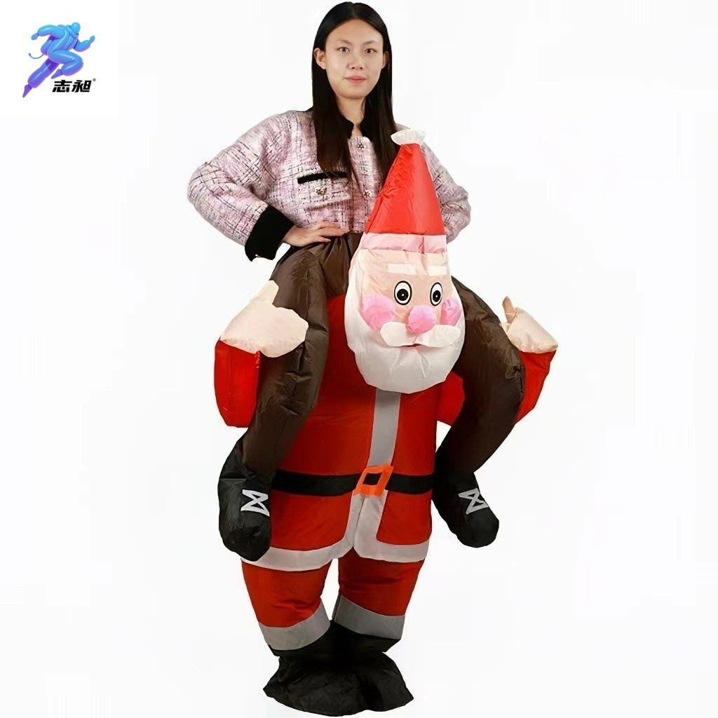 雪だるま風船服クリスマスハロウィン祝日レイヴステージパーティ出演衣装です