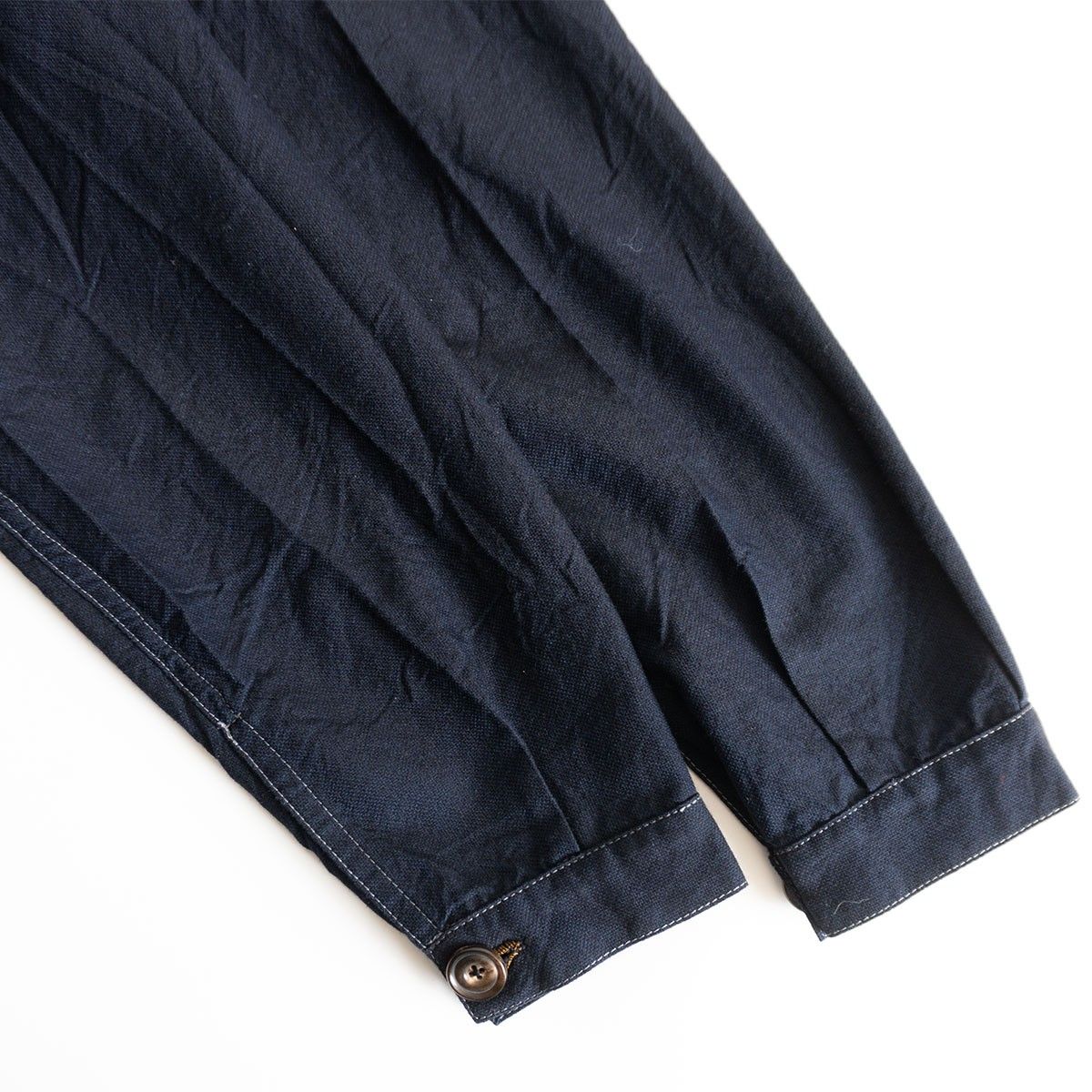 【最安値に挑戦】 GEOFFREY B.SMALL フレンチ カバーオール M ネイビー ジェフリービースモール 25090956