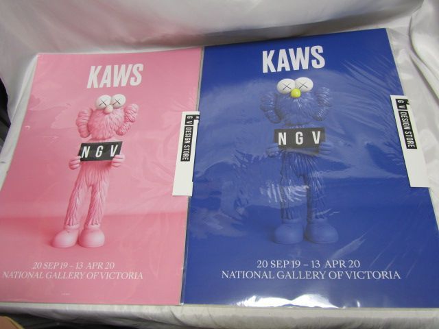 KAWS カウズ 限定ポスター BFF PINK www.krzysztofbialy.com