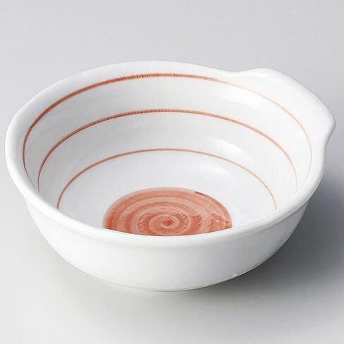 和食器 ロ123-128 赤ライン 呑水