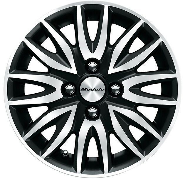 HONDA ホンダ 純正 14インチ アルミホイール 4.5J インセット40 PCD100 4穴 MG-009 ダイヤモンドカット ベルリナブラック塗装 1本 08W14-TY0-001 08W14-TY0-000 | ホンダ純正 N-BOX NBOX