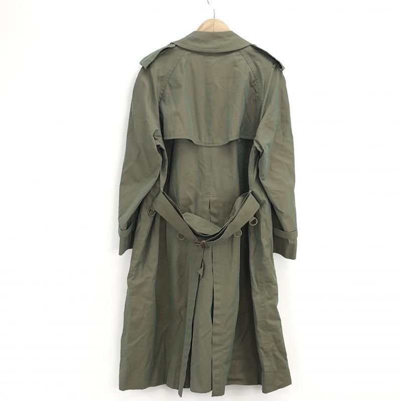 バーバリーロンドン トレンチコート カーキ 中古】BURBERRY トレンチコート カーキ バーバリー[10] 中古・古着通販