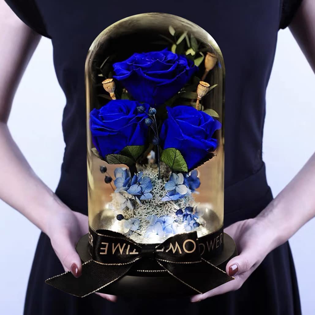 355 アクアマリン クラスター スプレー パキスタン産 花束 白 青