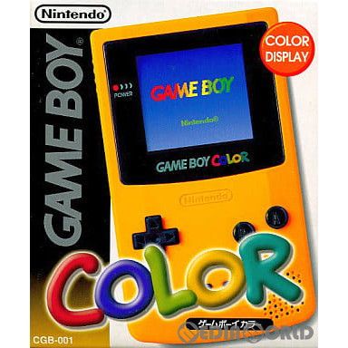 ゲームボーイカラー　本体イエロー　とソフト テレビゲーム (本体)ゲームボーイカラー GAMEBOY COLOR イエロー(CGB