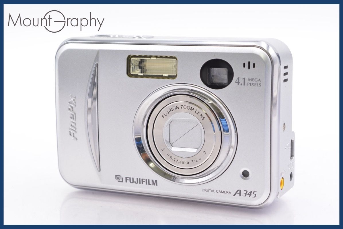 ★極上美品★ 富士フィルム FUJIFILM FinePix A345 3x 単三電池仕様 ★完動★同梱可 #mj4465 ☆極上美品☆ 富士フィルム FUJIFILM FinePix A345 3x 単三電池仕様