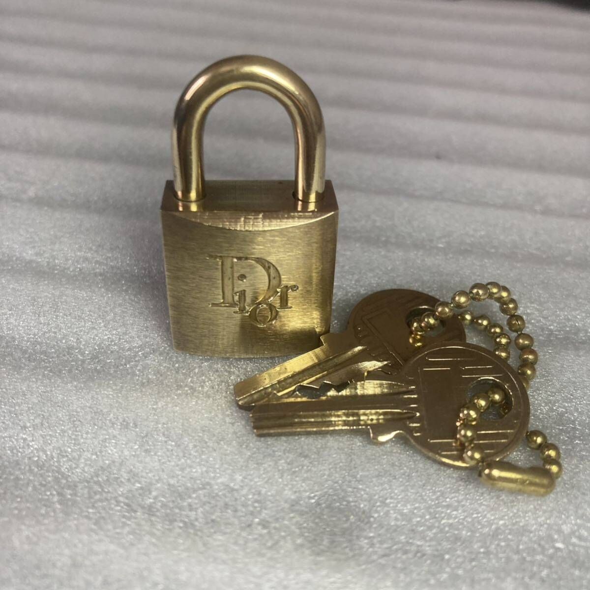 Christian Dior ネックレス カデナ 南京錠 padlock Christian Dior