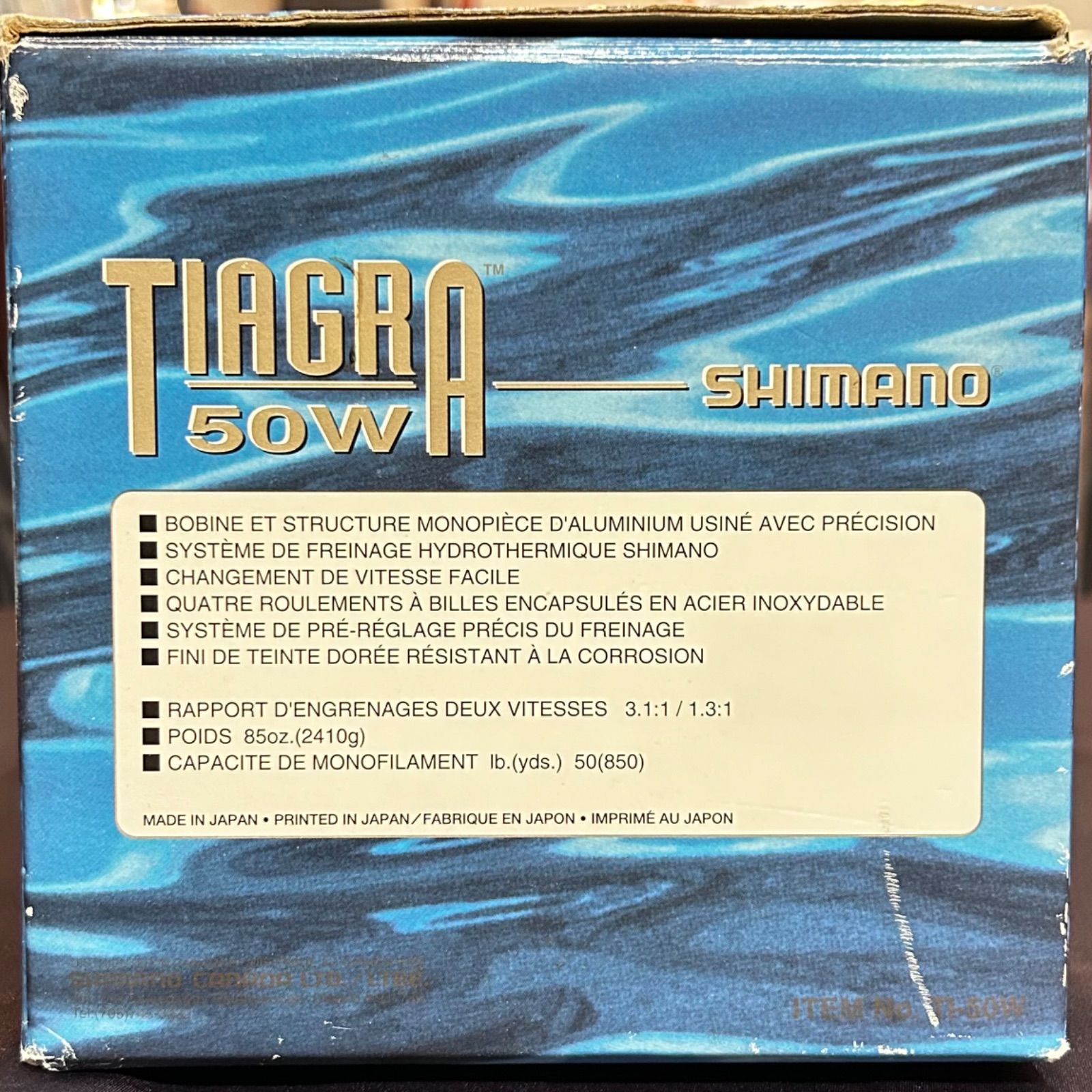 SHIMANO TIAGRA 50W シマノ ティアグラ 船釣り リール【A0191】 - メルカリ