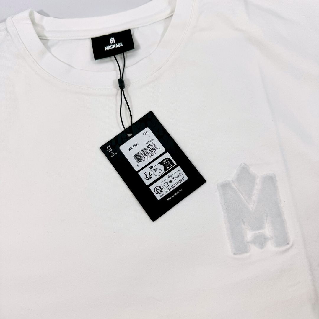 セール】新品・未使用 MACKAGE マッカージュ UNISEX TEE Tシャツ 