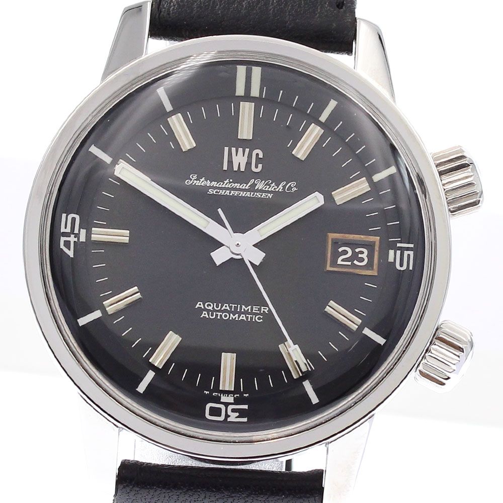 IWC IWC SCHAFFHAUSEN 1812 アクアタイマー ヴィンテージ デイト 自動巻き メンズ良品_753167