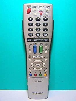 非常に良い】 シャープ テレビリモコン GA765WJSA 【公式通販】