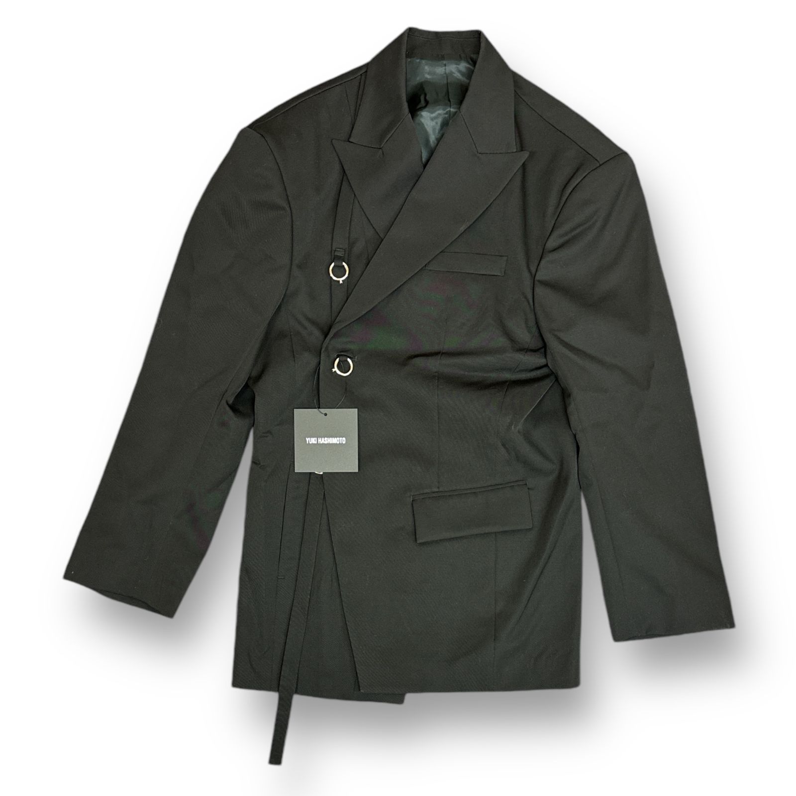 yuki hashimoto Yネック　テーラードジャケット Yuki hashimoto Y neckテーラードジャケット