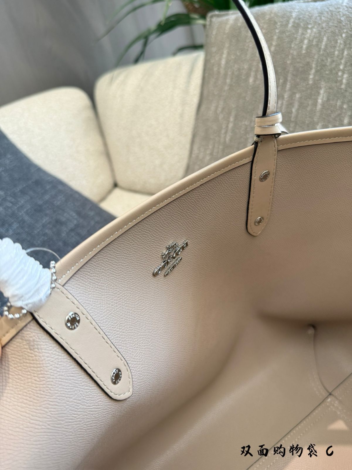 今日特価】High-Quality COACH Double-Sided Tote Bag - 高品質