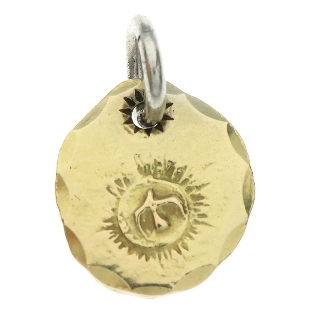 goro s ゴローズ 現行 全金in太陽メタル大 ペンダントトップ ゴールド