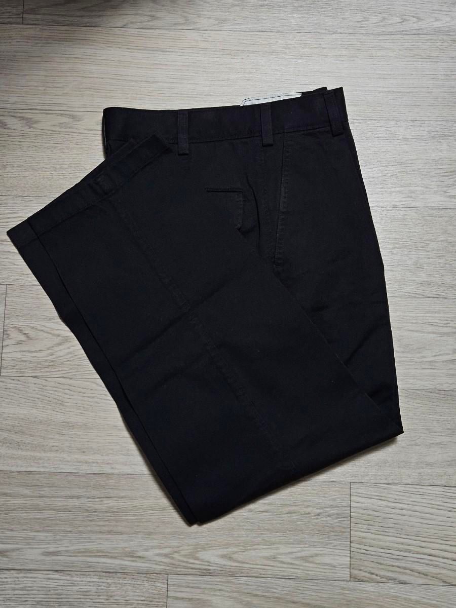 【Bunjang商品韓国直送】22fw UNIQLO(ユニクロ) u ワイドフィットチノ 黒 76