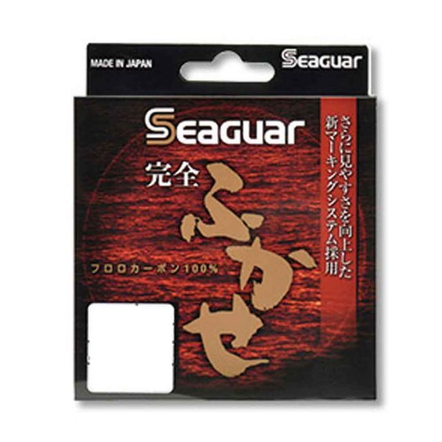 【Seaguar/シーガー】シーガー 完全ふかせ 300m クリア 4.0号 (734299) 船釣り用 フロロカーボンライン