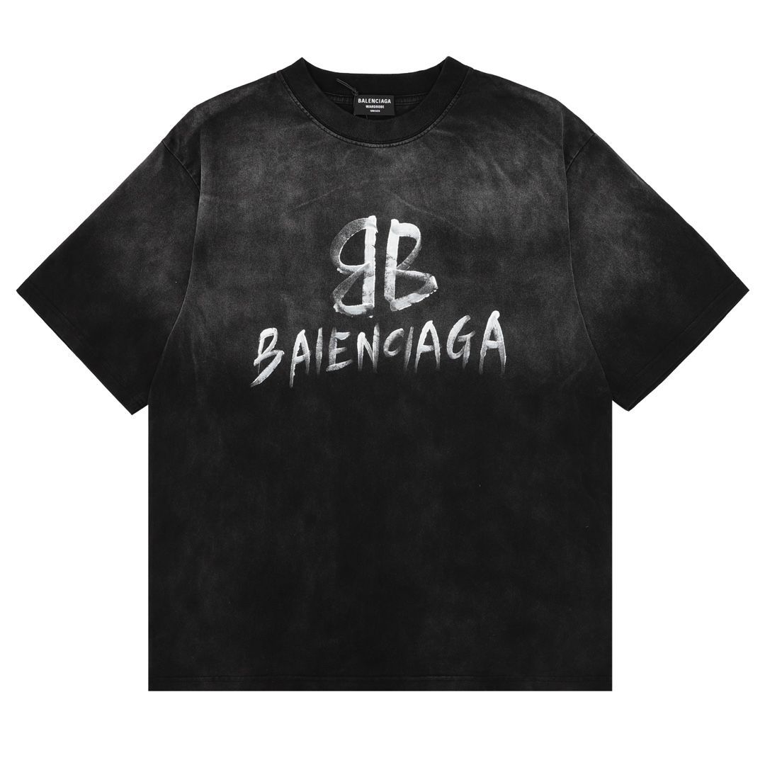 バレンシアガ BALENCIAGAロゴ 半袖Tシャツ