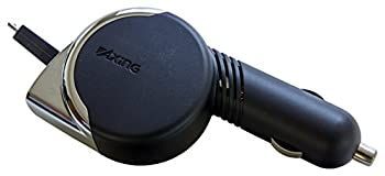【中古-非常に良い】 tama カーチャージャー microUSB 車載充電器 巻き取り ケーブル 2.4A TKC49SUK