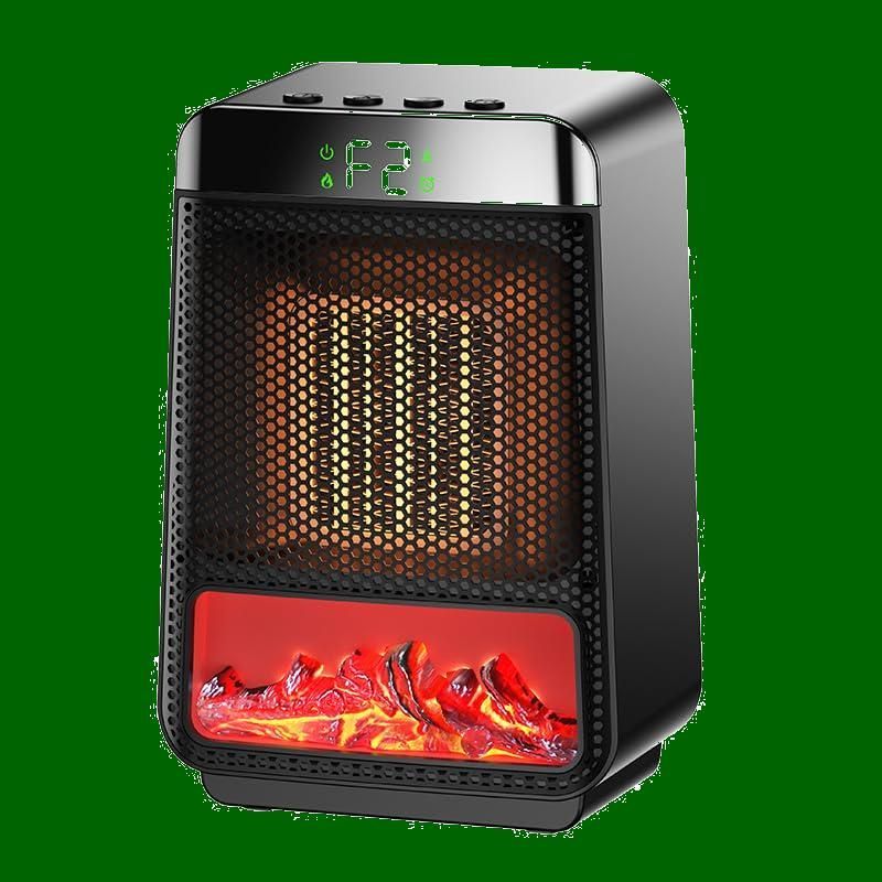 暖房器具 省エネ 2秒速暖 電気ストーブ 切タイマー 800W/1200W 暖房 2段階温風調節 足元 静音 転倒OFF セラミックファンヒーター 二重過熱保護 耐火素材 ヒーター 持ち運び便利 操作簡単 【2024冬