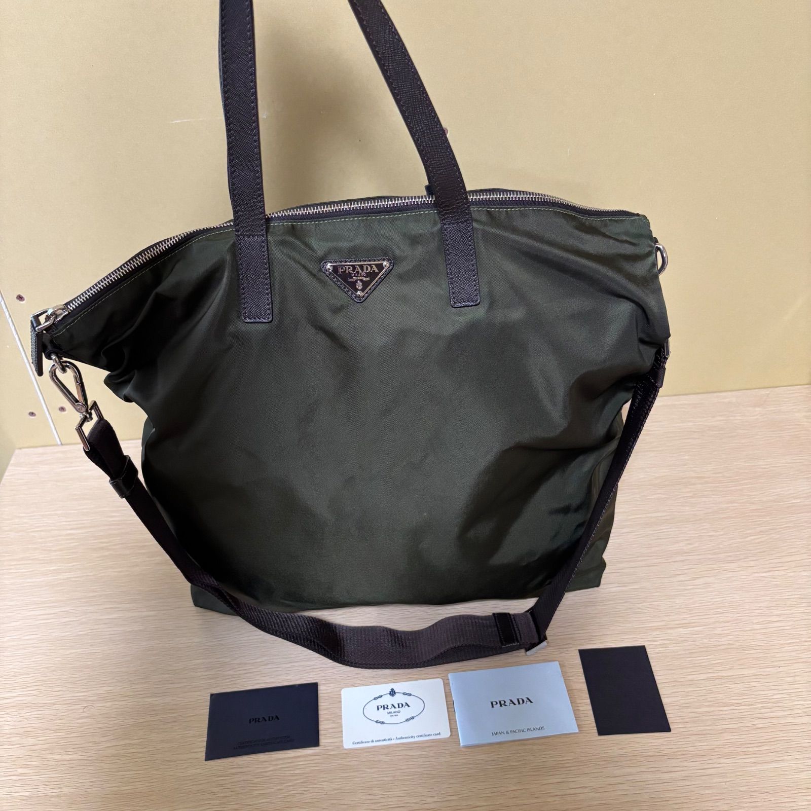 ☆PRADA プラダ 2wayバック ハンドバック ショルダーバック トート 