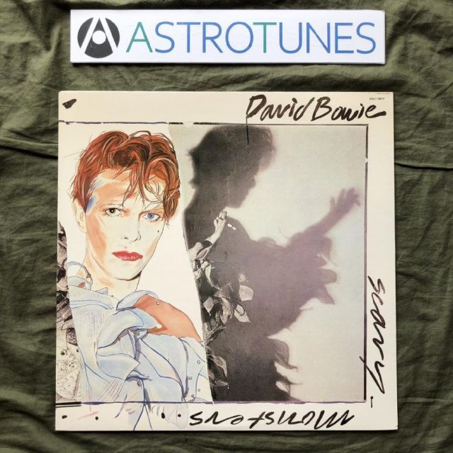 美盤 良ジャケ 1980年 STERING刻印 米国盤 デビッド・ボウイ David