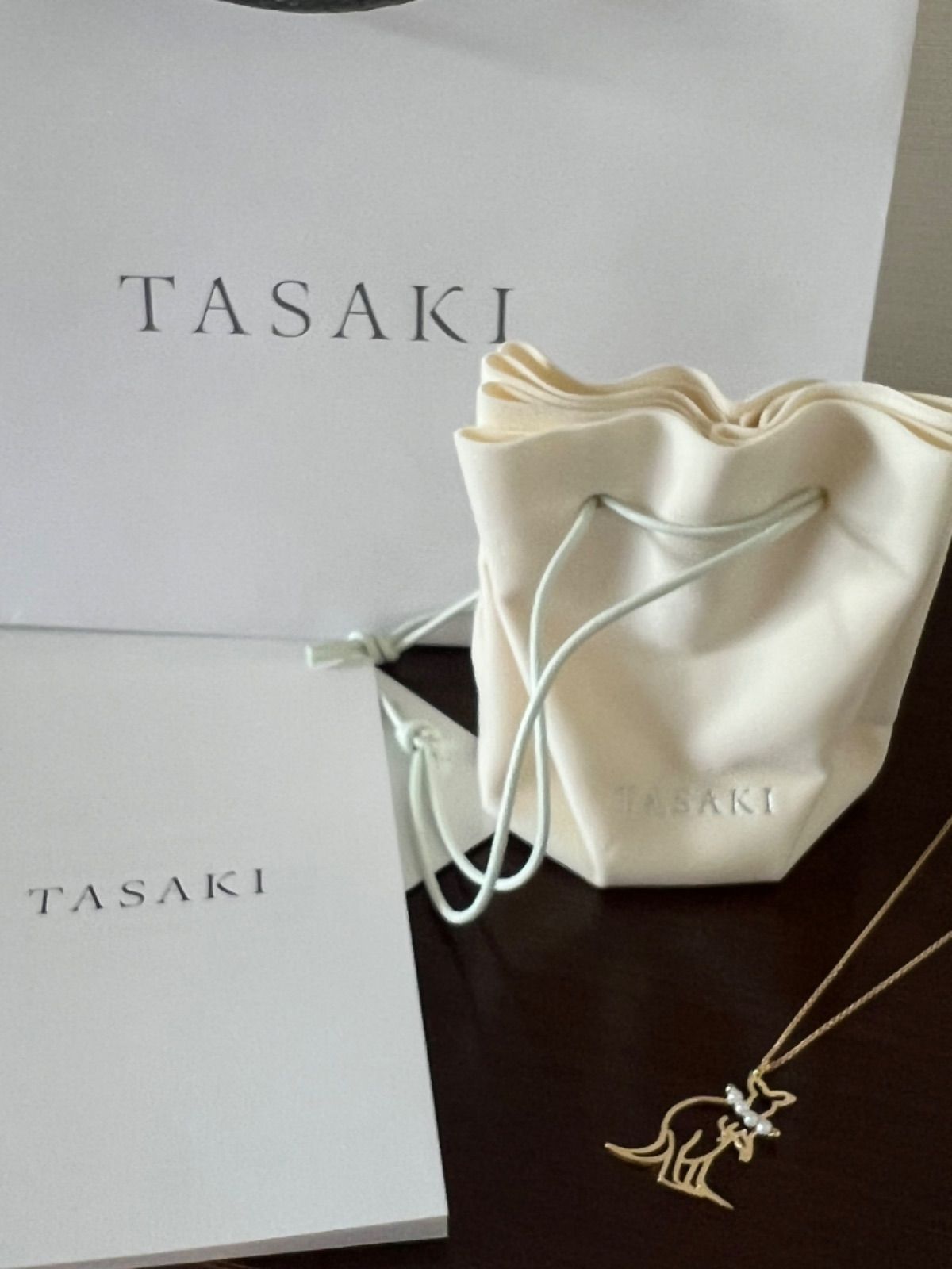 未使用   TASAKI   ネックレス   k18