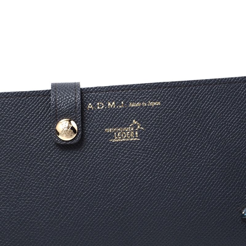 A.D.M.J. -Accesoires De Mademoiselle- エーディーエムジェーアクセソワドゥマドモワゼル 長財布 BEE ザビー スリムウォレット 20250530 RA0062